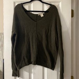 V-neck sweater